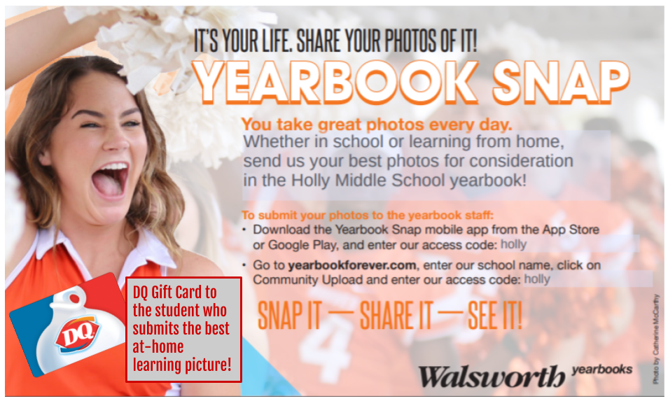 Yearbook Snap - regarding taking pictures for the yearbook