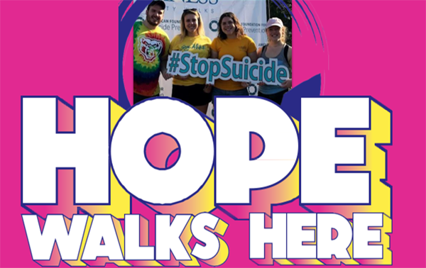 Hope Walks Here #stopsuicide image