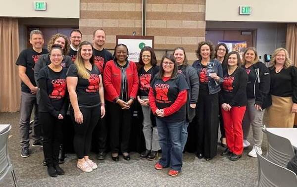 Members of the HAS at the 2024 Oakland Career Readiness Conference.