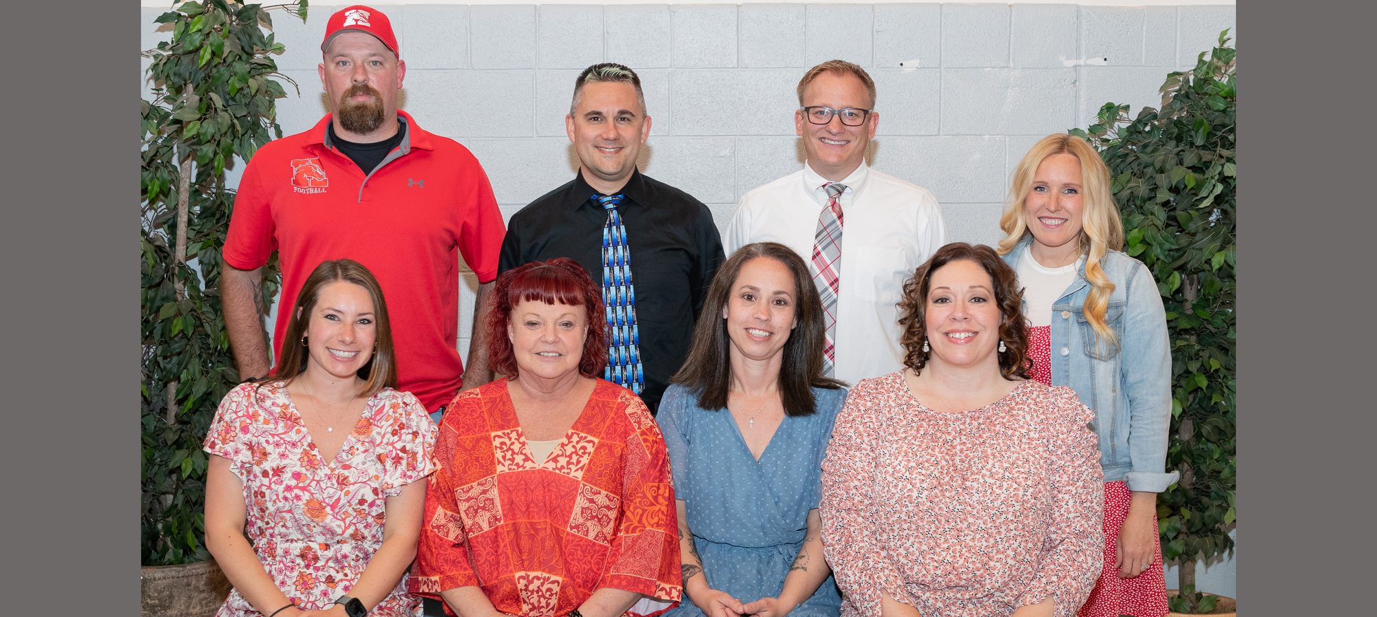 Broncho Team Members who recevied special recognition and awards this school year