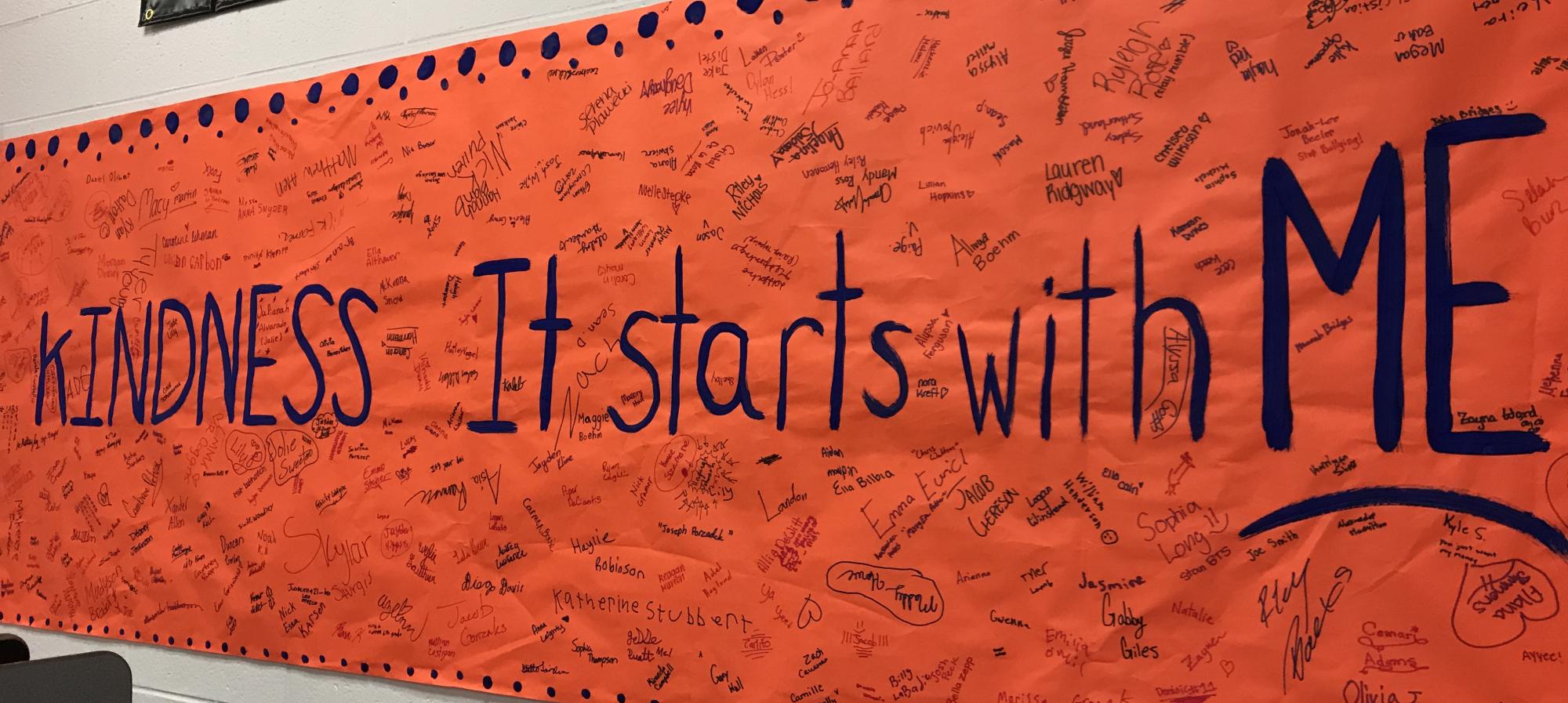 Banner - Kindness "It starts with me"