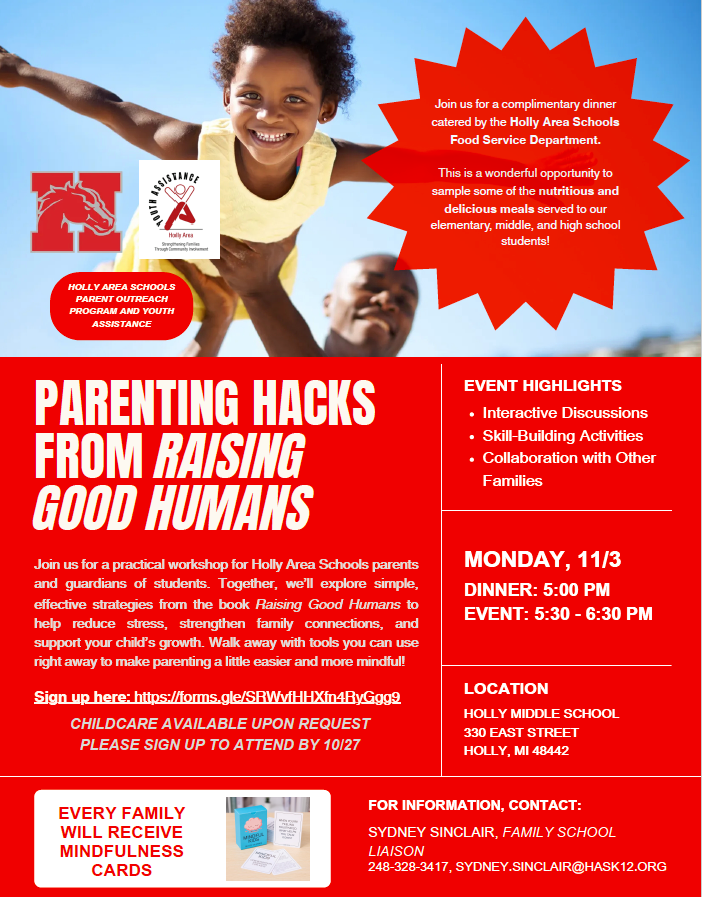 Parent Workshop - Parenting Hacks from Raising Good Humans