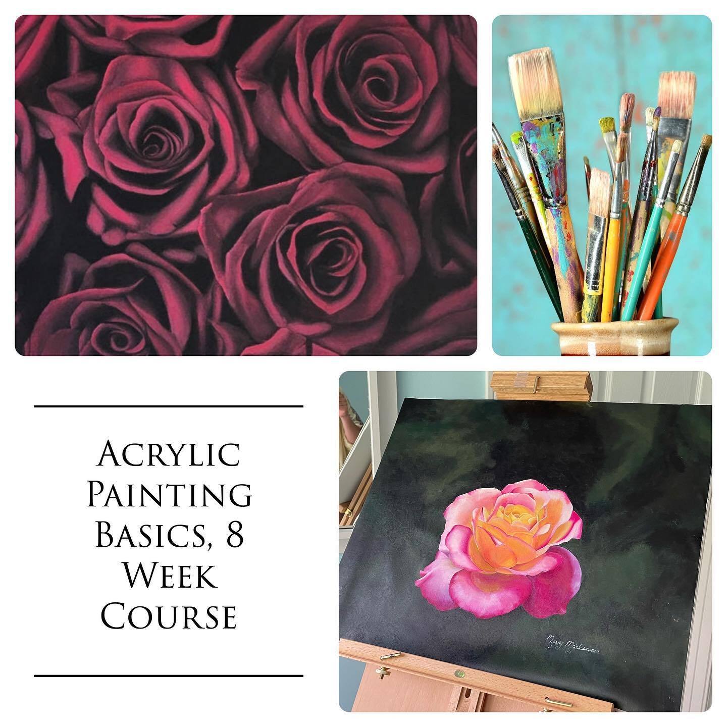 Acrylic Painting Basics Course Image