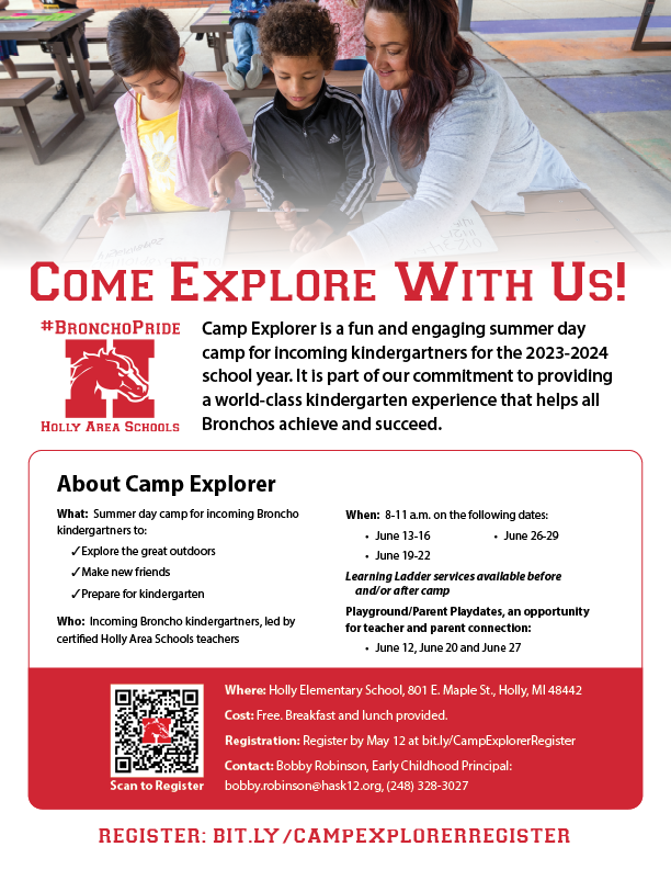 Camp Explorer Flyer Image