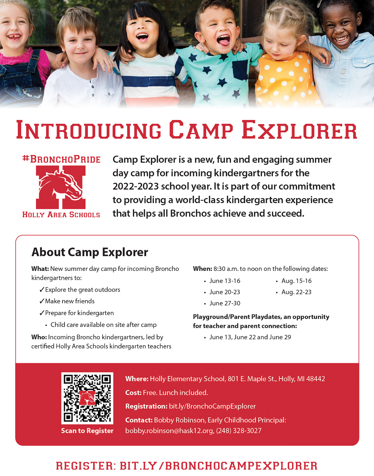 Camp Explorer Flyer Image