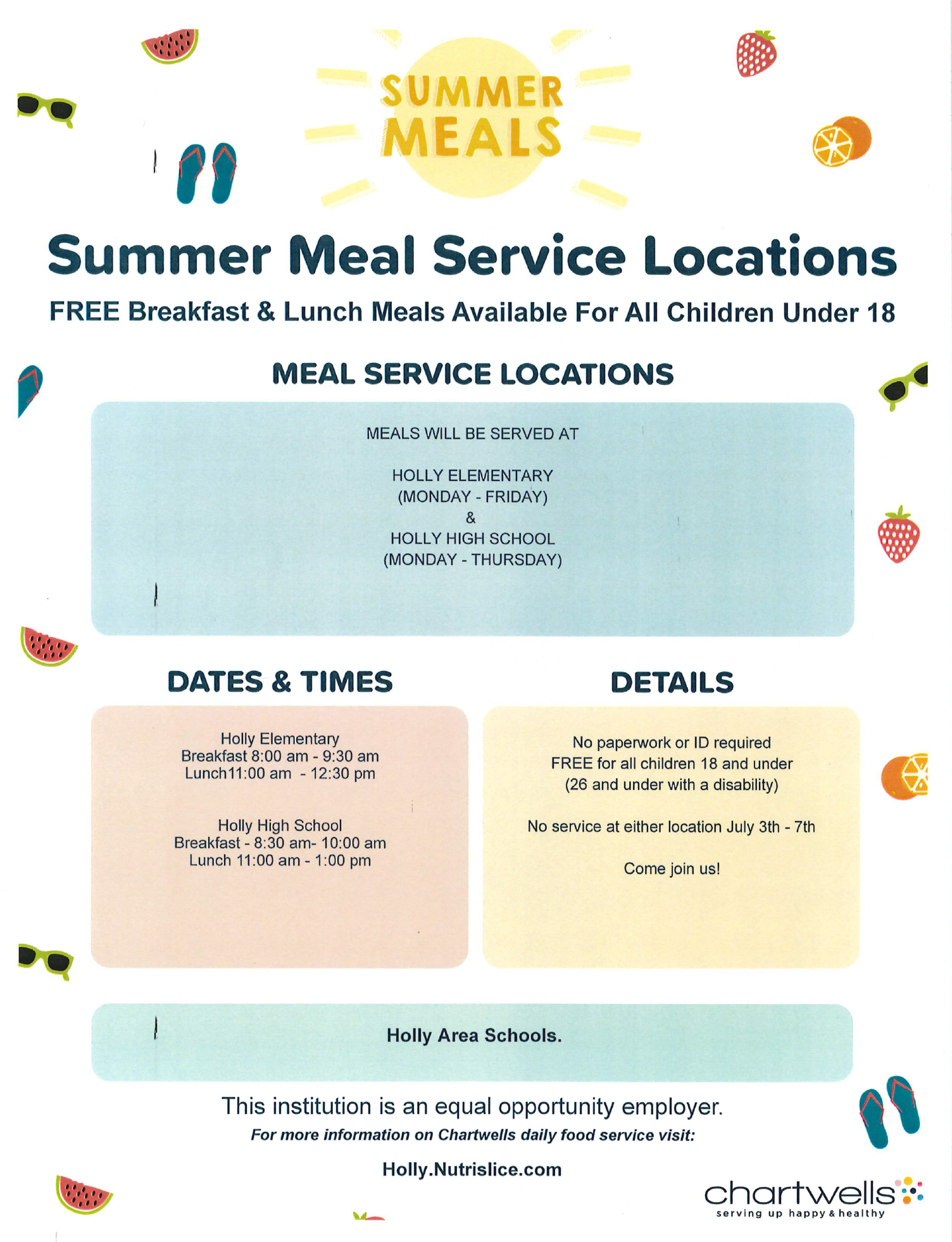 Summer Meals Flyer 2023 Image - revised 6-27-23