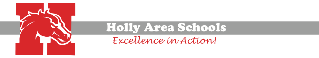 Holly Area School top banner