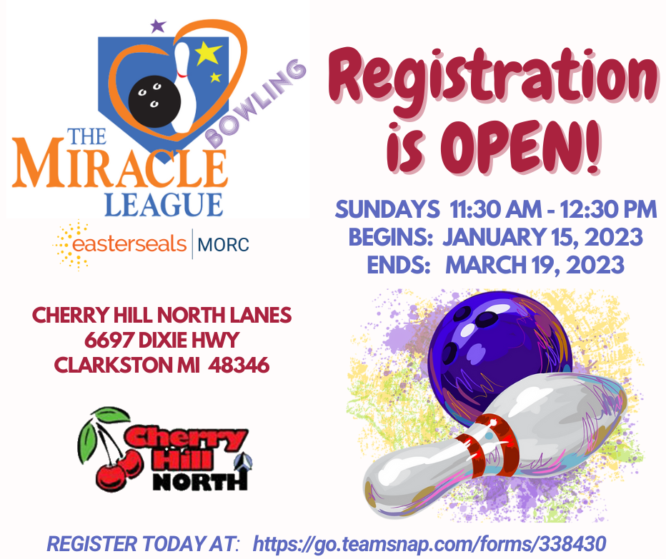Miracle League Bowling Flyer 2022