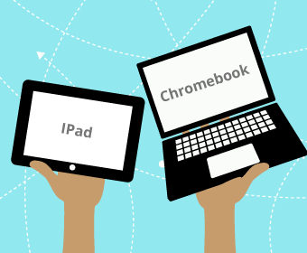 image with ipad and chromebook