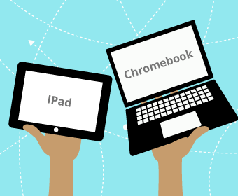 image of ipad and chromebook